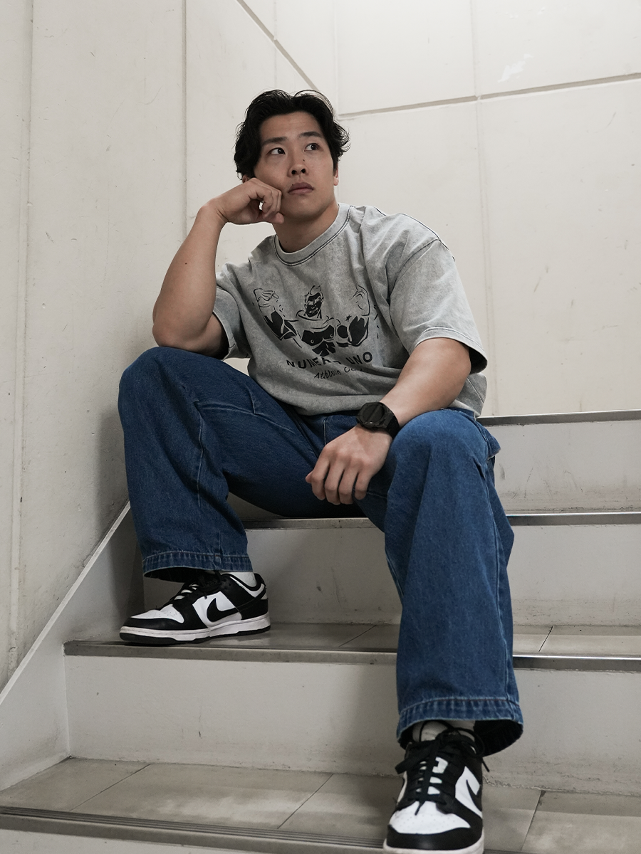 BIG SILHOUETTE WASHED T-SHIRT