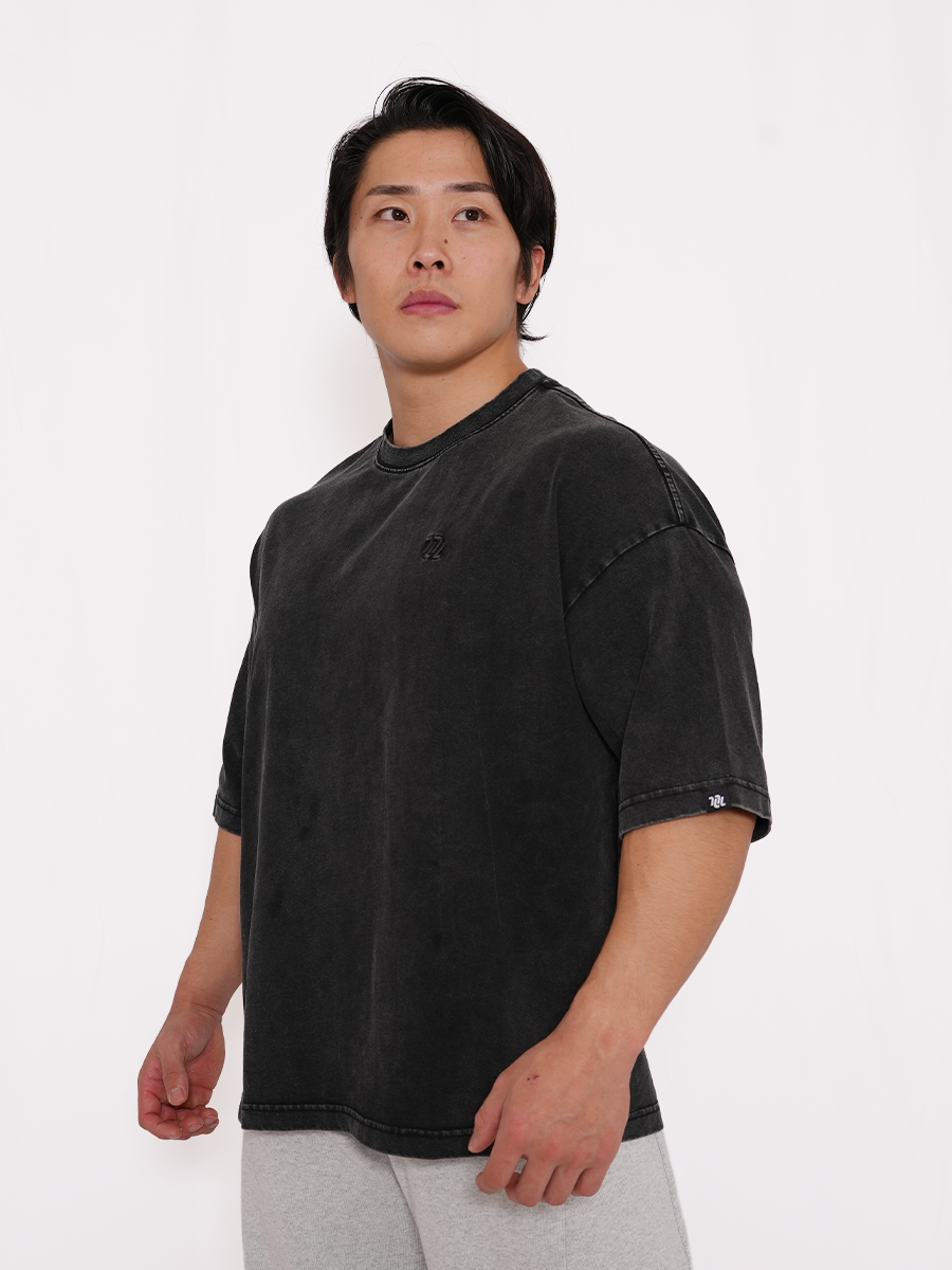 BIG SILHOUETTE BASIC WASHED T-SHIRT