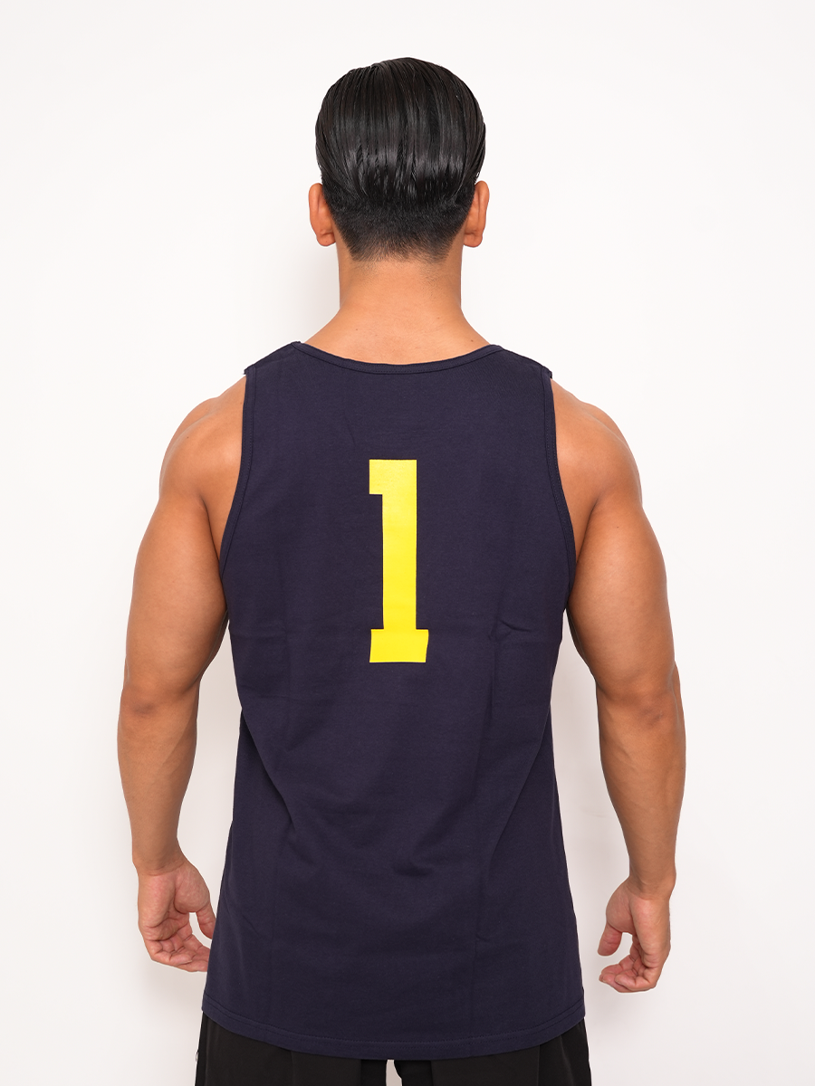 COMFORTABLE STANDARD TANKTOP - NAVY
