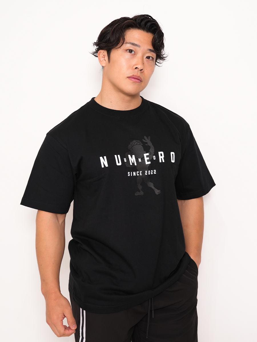 RELAX SLIM FIT T-SHIRT - BLACK
