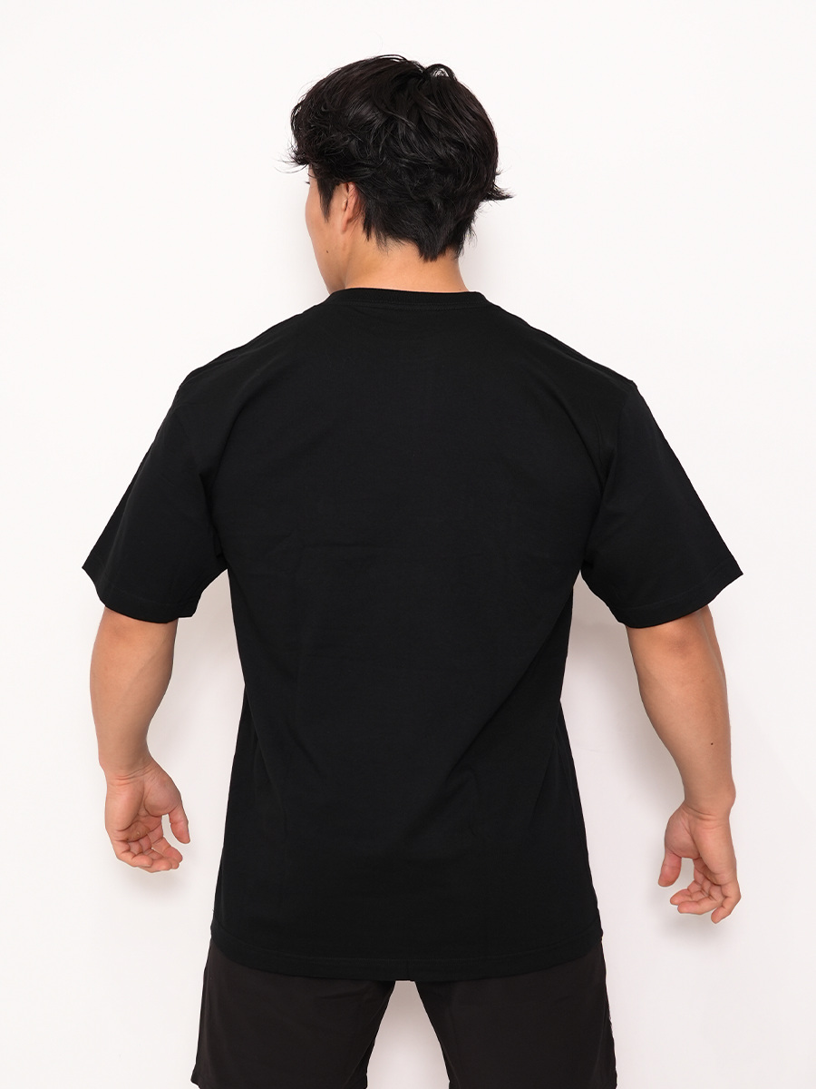 RELAX SLIM FIT T-SHIRT - BLACK