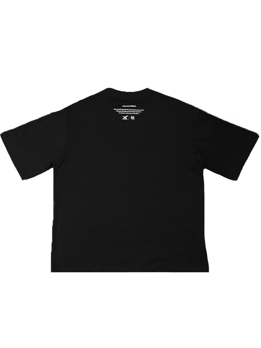 NUMERO UNO×IRON NERVE LIMITED BIG SILHOUETTE T-SHIRT