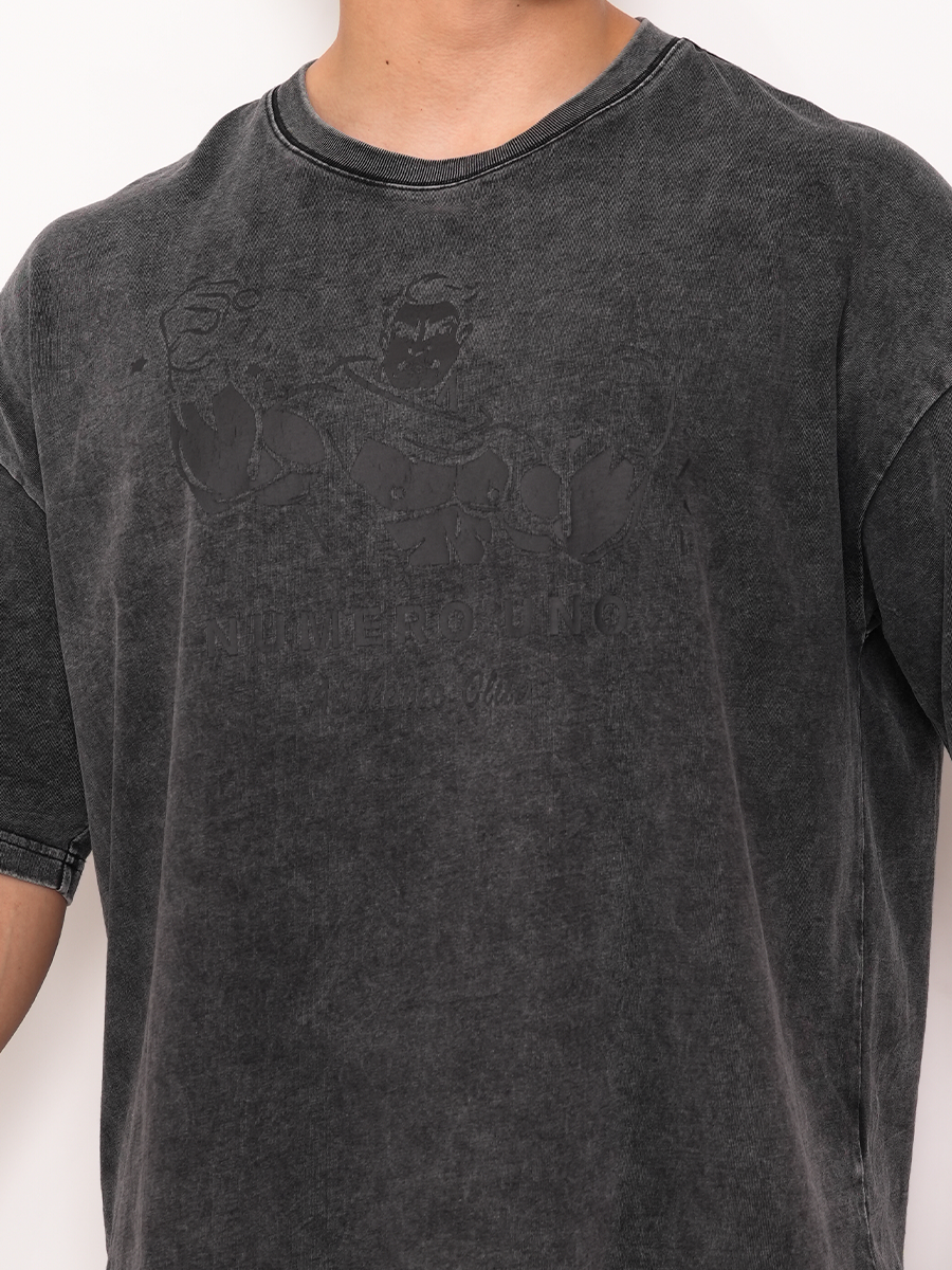BIG SILHOUETTE WASHED T-SHIRT