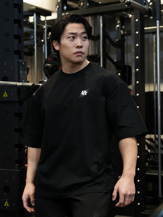 NUMERO UNO×IRON NERVE LIMITED BIG SILHOUETTE  T-SHIRT