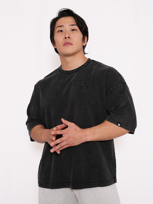 BIG SILHOUETTE BASIC WASHED T-SHIRT