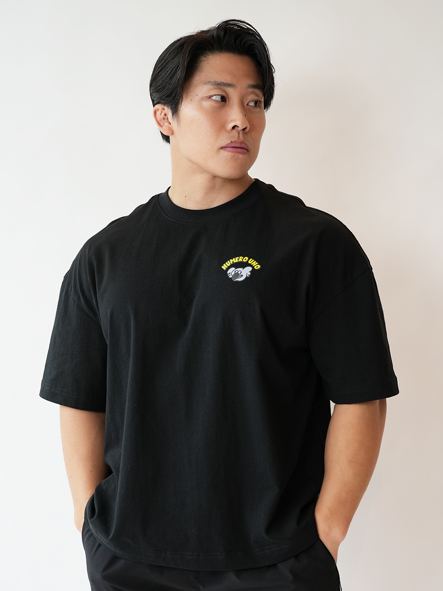 NUMERO UNO×HANGOUT STALL KOALA WORKOUT T-SHIRT