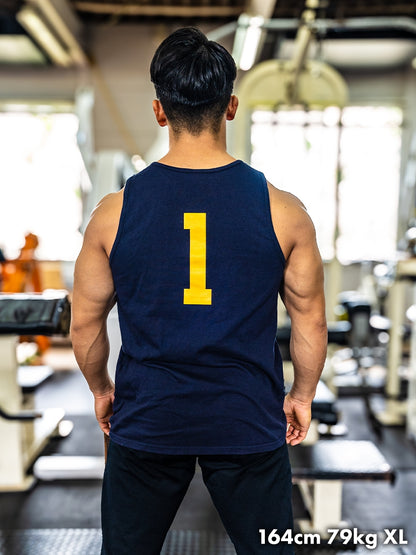 COMFORTABLE STANDARD TANKTOP - NAVY