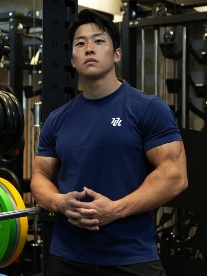 TIGHT FIT GRIP T-SHIRT -BLUE EDITION-