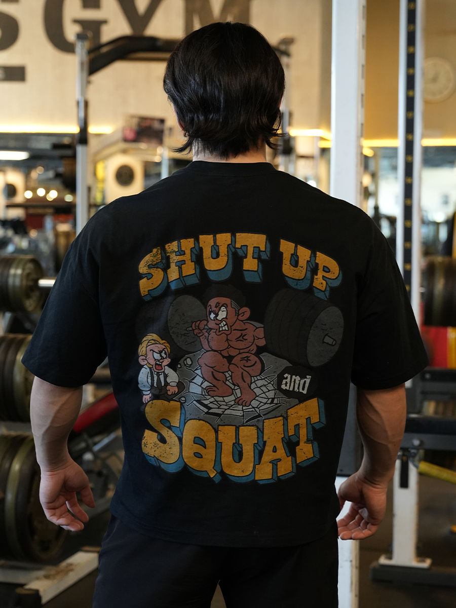 SHUT UP AND SQUAT T-SHIRT