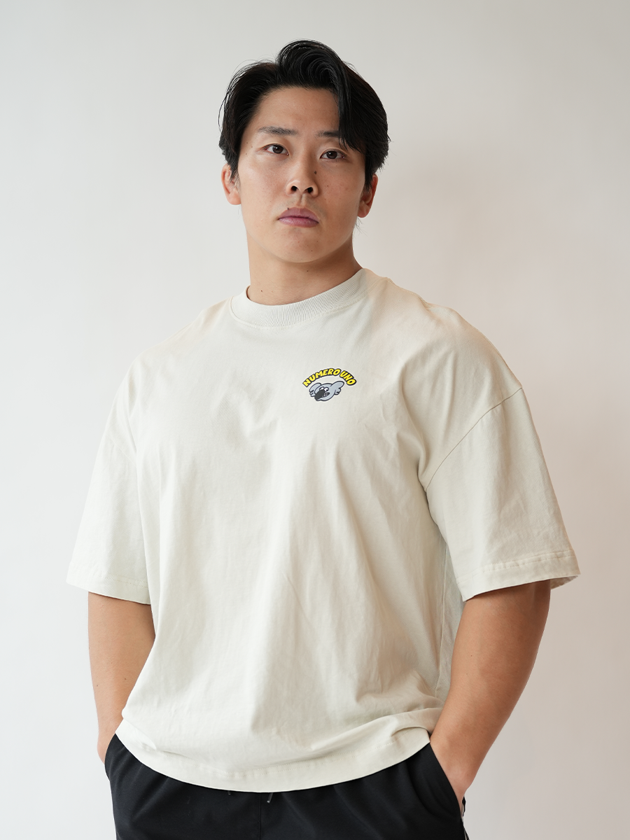 NUMERO UNO×HANGOUT STALL KOALA WORKOUT T-SHIRT