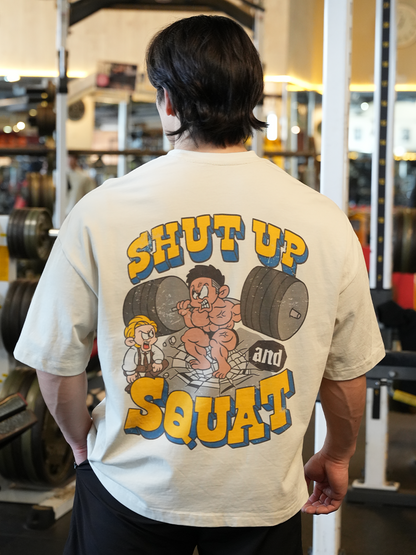 SHUT UP AND SQUAT T-SHIRT