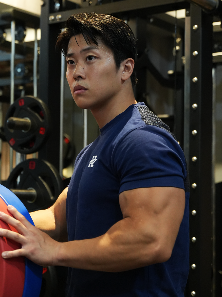 TIGHT FIT GRIP T-SHIRT -BLUE EDITION-