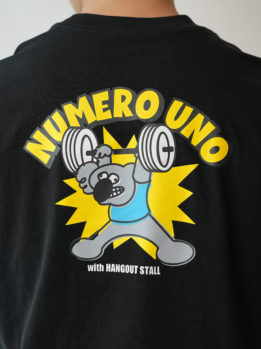 NUMERO UNO×HANGOUT STALL KOALA WORKOUT T-SHIRT
