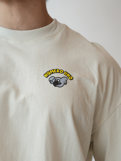 NUMERO UNO×HANGOUT STALL KOALA WORKOUT T-SHIRT