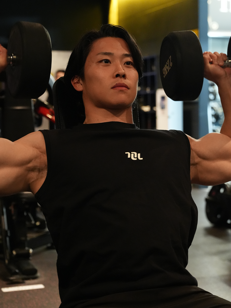 SLEEVELESS FIT GRIP T-SHIRT