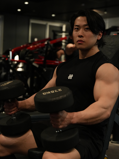 SLEEVELESS FIT GRIP T-SHIRT