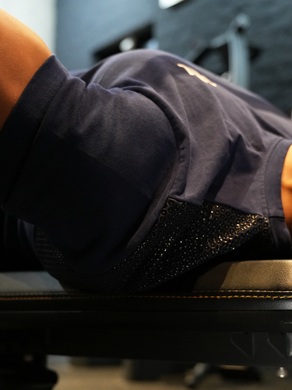 TIGHT FIT GRIP T-SHIRT -BLUE EDITION-