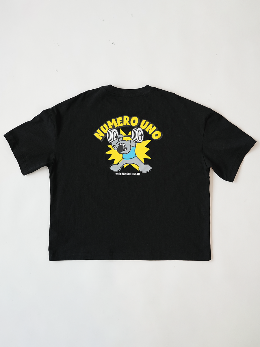 NUMERO UNO×HANGOUT STALL KOALA WORKOUT T-SHIRT