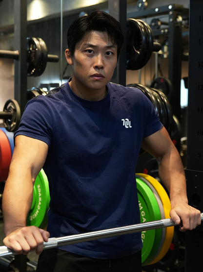 TIGHT FIT GRIP T-SHIRT -BLUE EDITION-