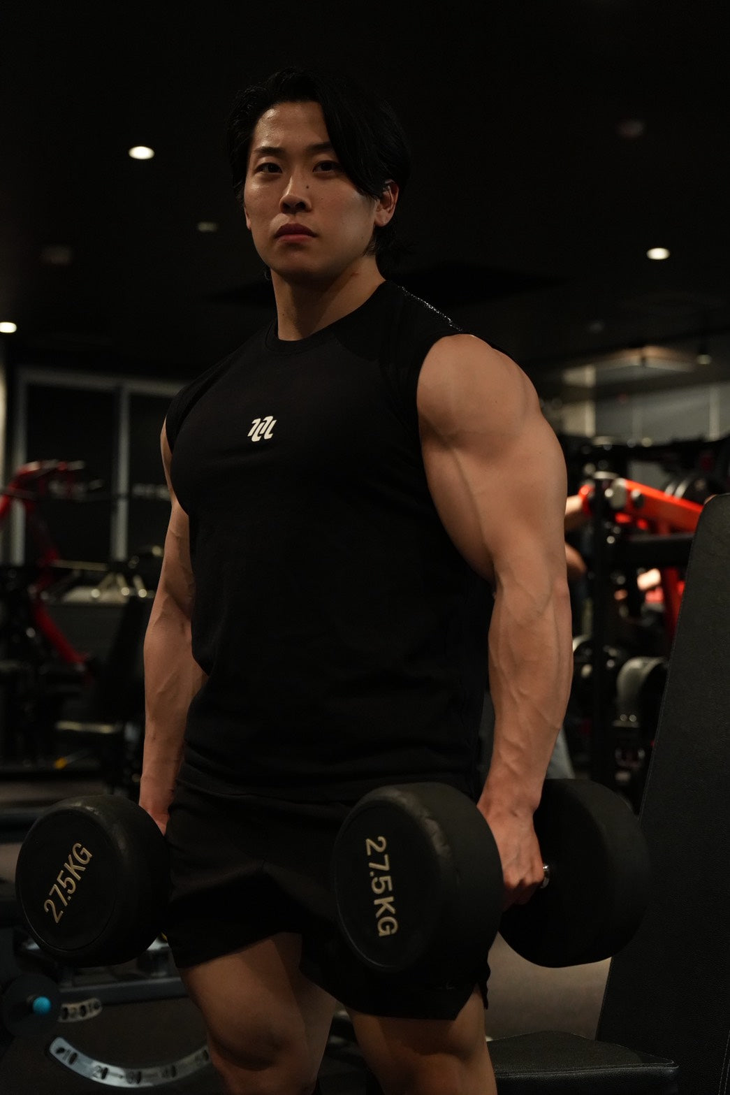 SLEEVELESS FIT GRIP T-SHIRT