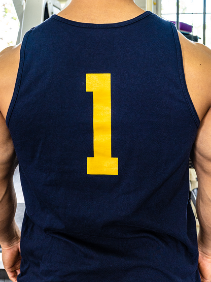 COMFORTABLE STANDARD TANKTOP - NAVY